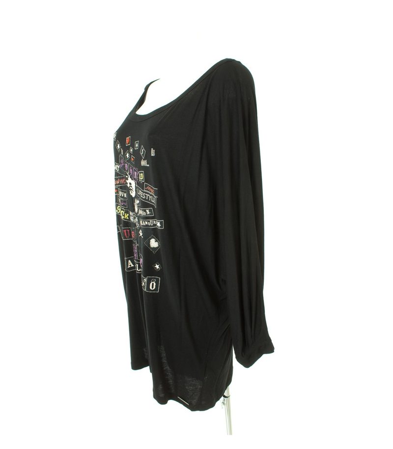 JOHN GALLIANO Damen 3/4-Arm Oberteil Shirt Gr. L – Foto 2