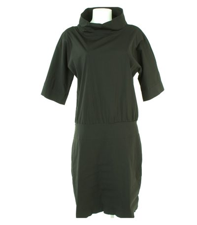 KLEIDHEIT Damen Stretch Kleid Gr. XL Schwarz