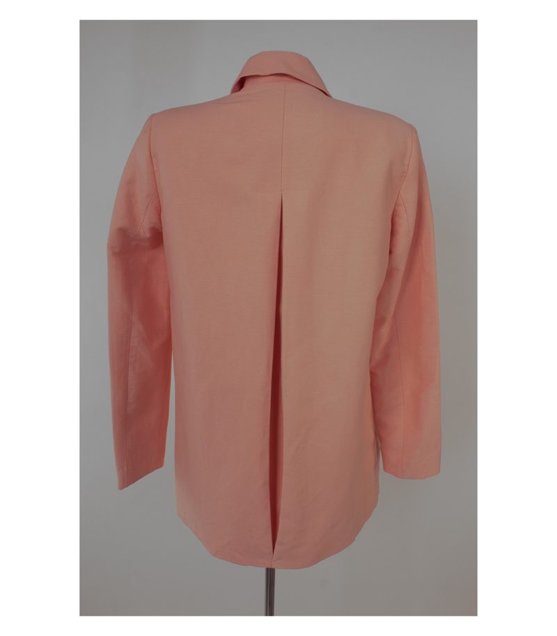 ZARA Damen Mantel Übergangsmantel Pastellrosa Gr. L Neu – Foto 5
