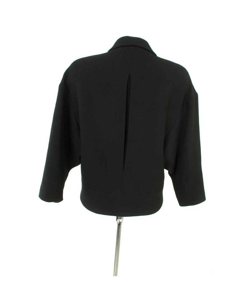 TIGER OF SWEDEN Damen 3/4 Arm Blazer aus Gr. 38 Schwarz Wolle – Foto 4
