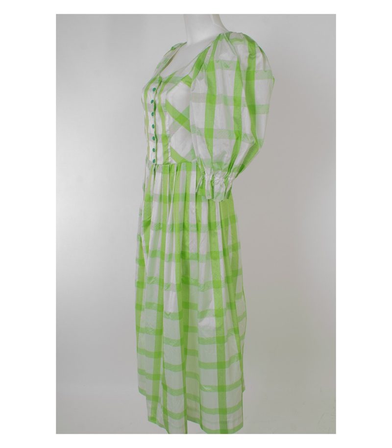SPORTALM Damen Kleid Trachtenkleid aus Gr. DE 38 Seide – Foto 2