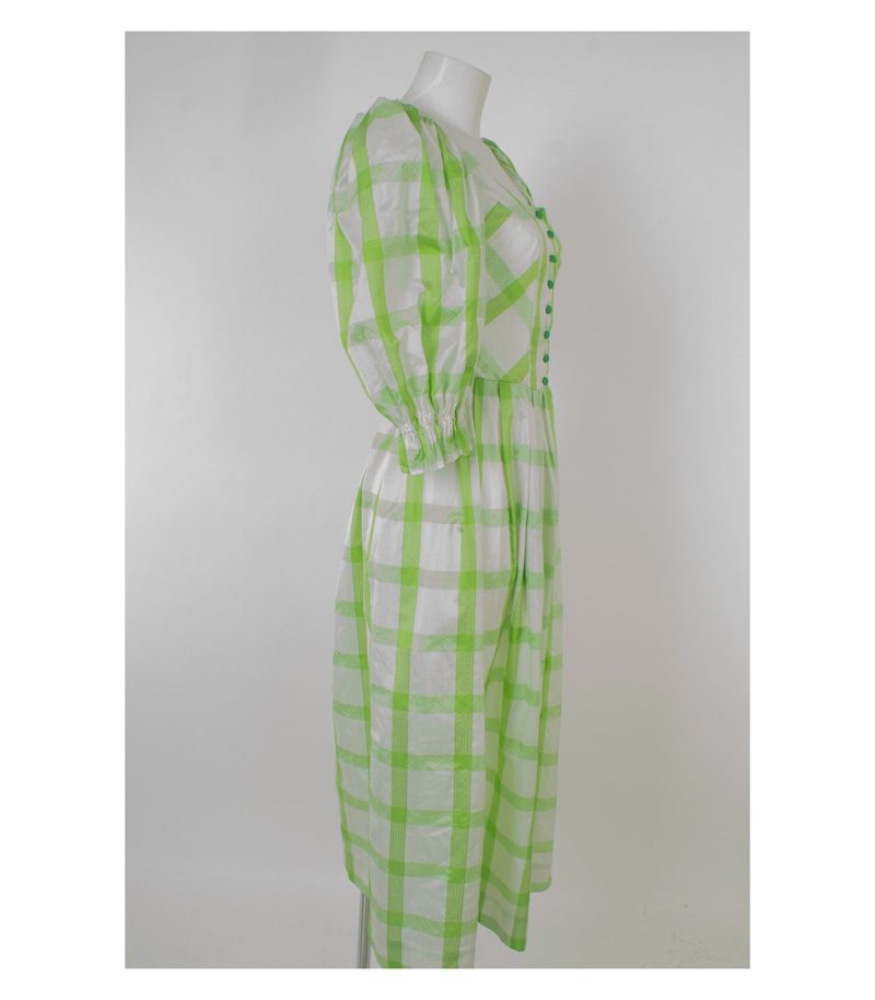 SPORTALM Damen Kleid Trachtenkleid aus Gr. DE 38 Seide – Foto 3