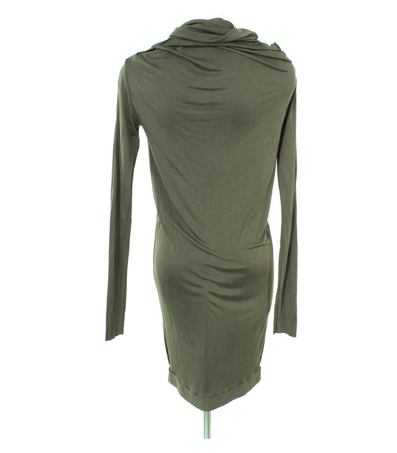 Pier Antonio Gaspari Damen Kleid Sommerkleid aus Gr. DE 34 Seide – Foto 4