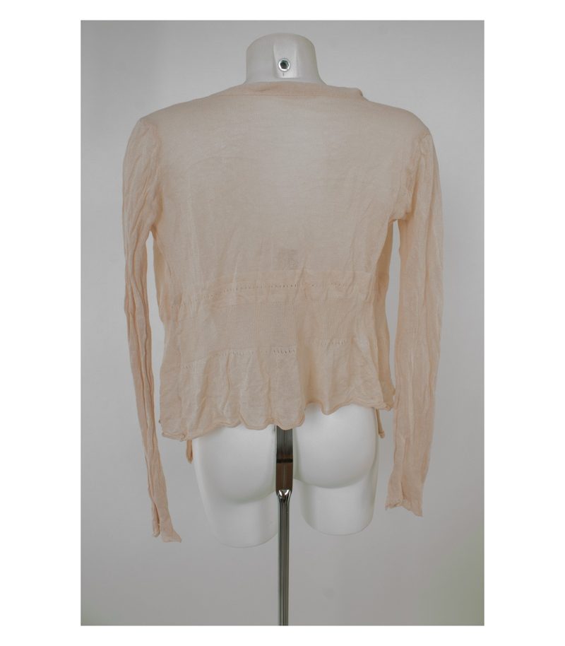 Bottega Damen Oberteil Strickjacke Gr. S-M – Foto 4