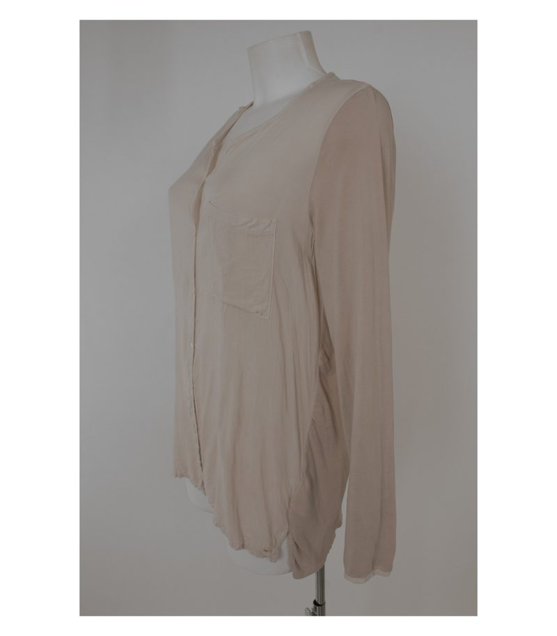 Marc Damen O´Polo Bluse Langarmshirt Gr. XL – Foto 3