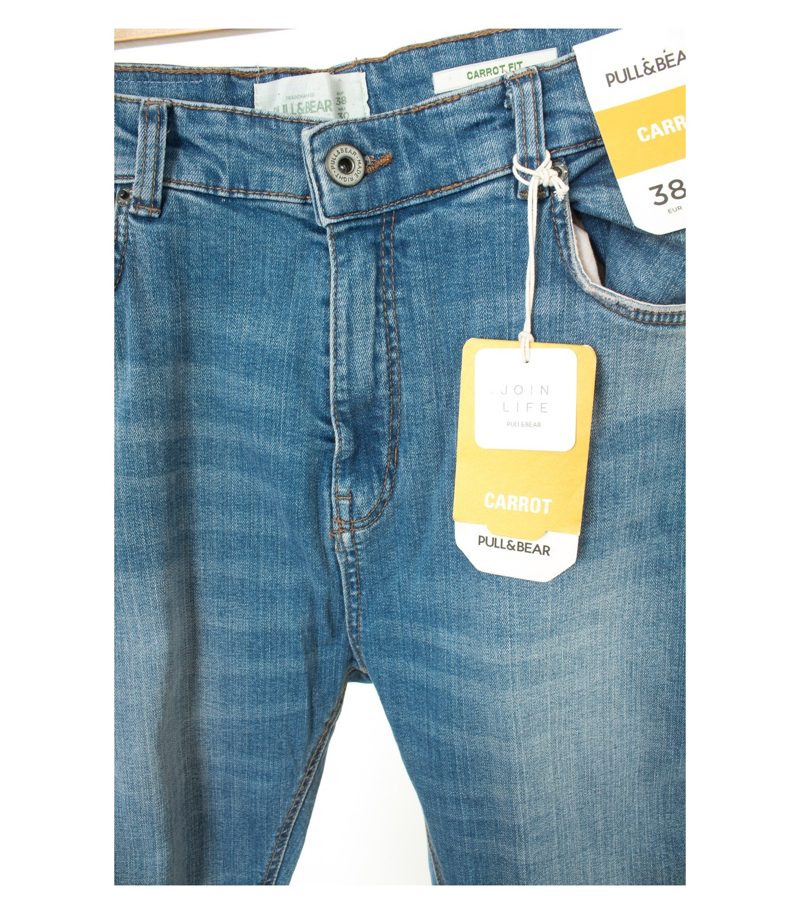 PULL & BEAR Damen Carrot Jeans Hose Gr. 38 Neu – Foto 3