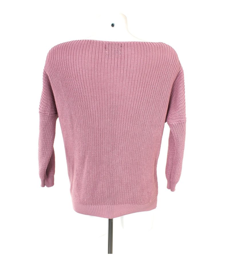Massimo Dutti Damen 3/4 Arm Pullover Mercerized Gr. XS Cotton – Foto 4