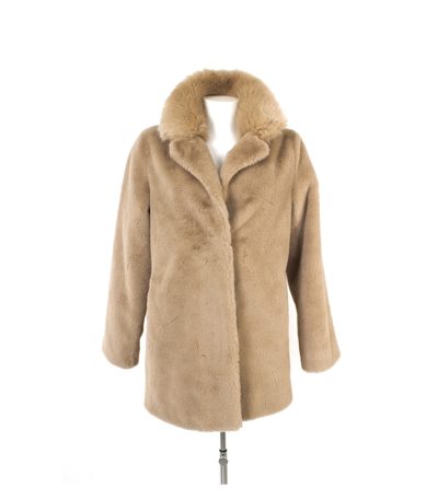 Princess Goes Hollywood Damen Jacke Plüschjacke Teddyjacke Gr. 38