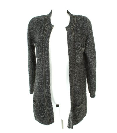 Massimo Dutti Damen Oberteil Strickjacke Gr. L