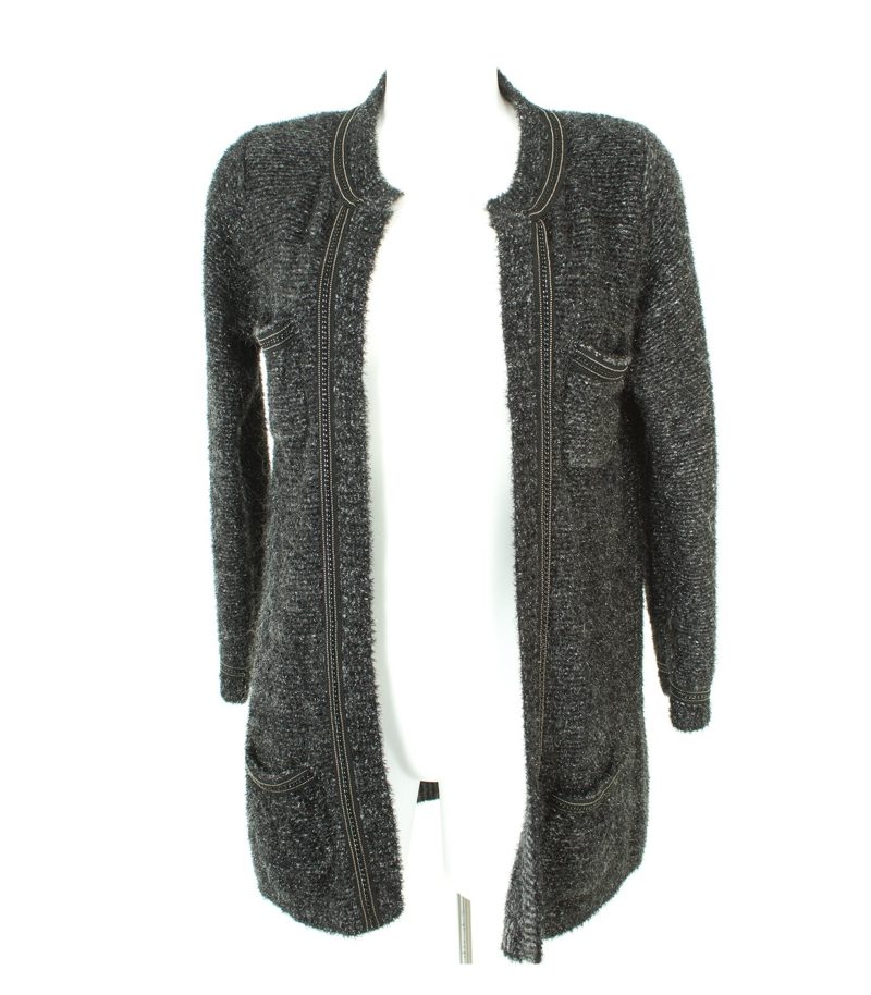 Massimo Dutti Damen Oberteil Strickjacke Gr. L – Foto 1