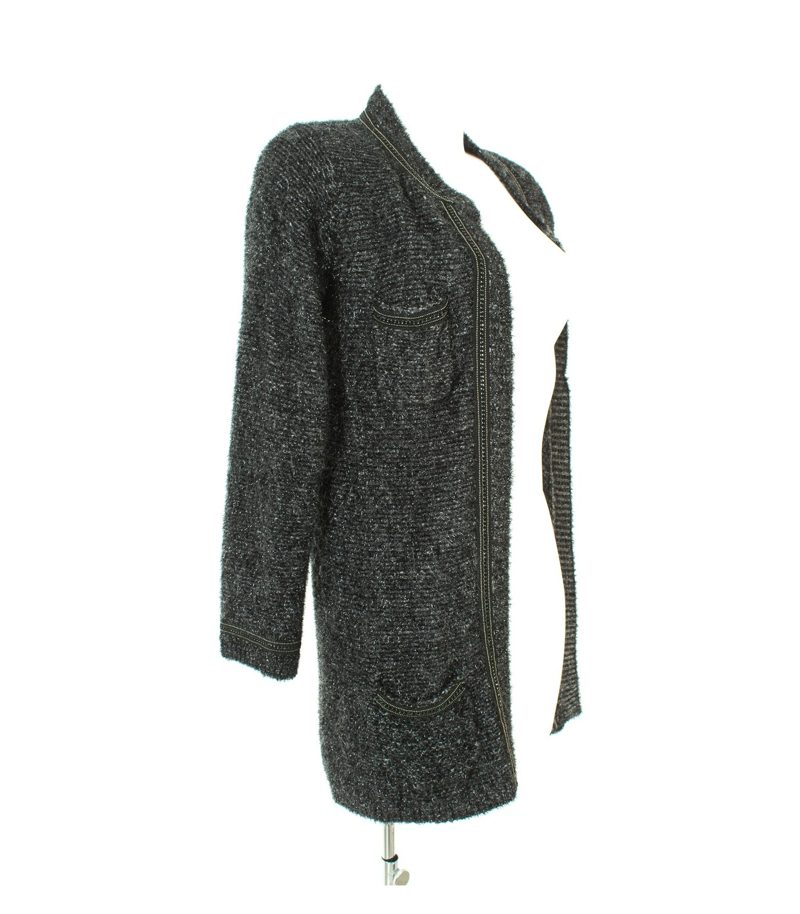 Massimo Dutti Damen Oberteil Strickjacke Gr. L – Foto 3