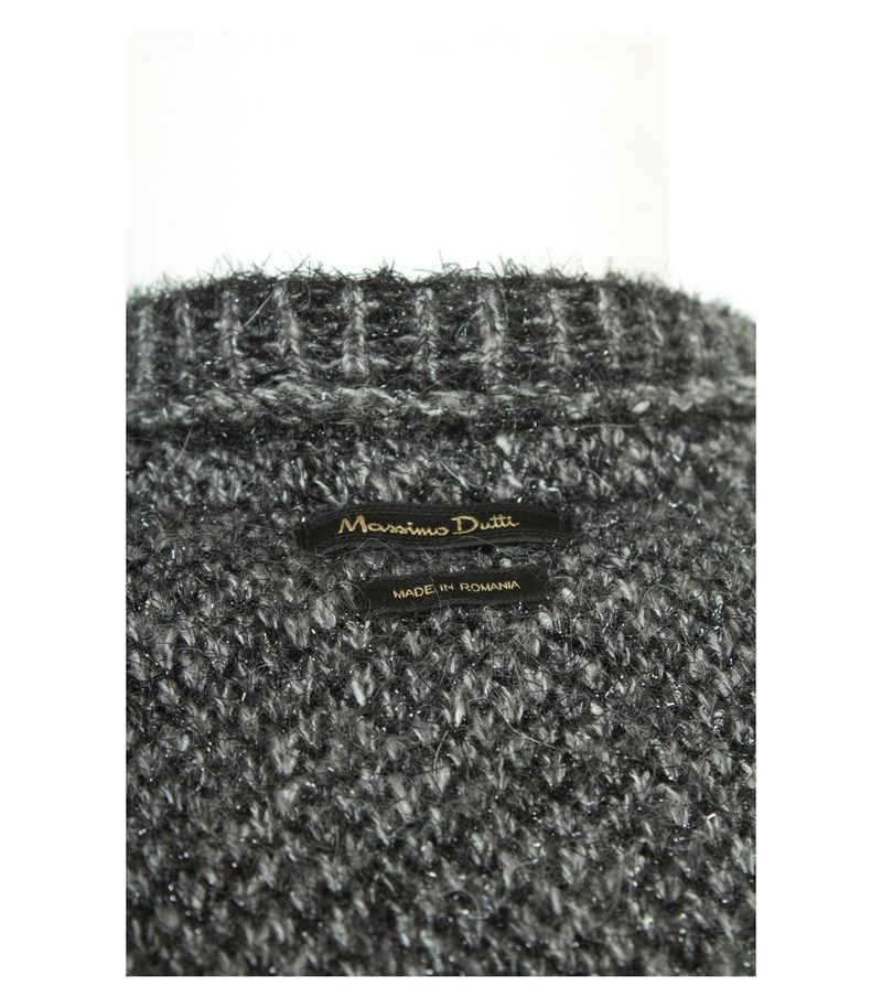 Massimo Dutti Damen Oberteil Strickjacke Gr. L – Foto 5