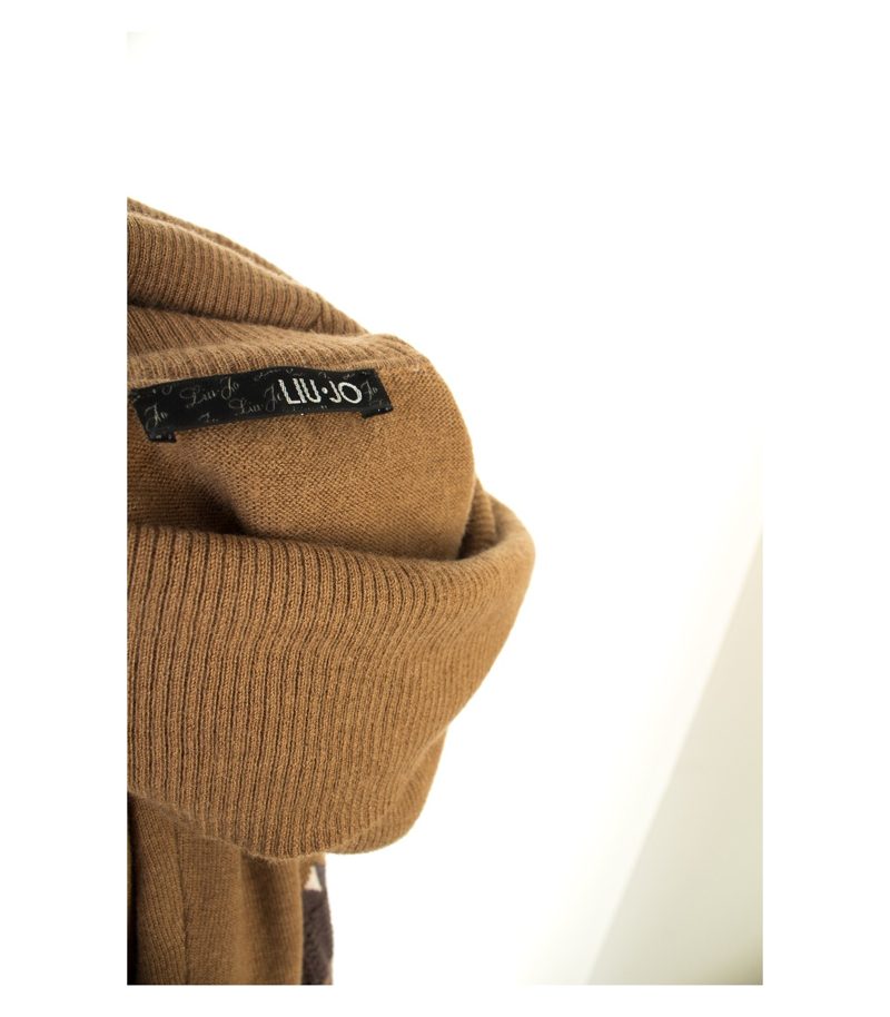 LIU JO Damen Pullover Longpullover Rollkragen Gr. DE 38 – Foto 5