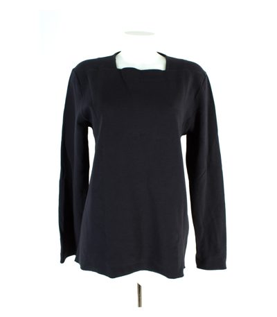 COS Damen Sweatshirt Pullover Poloshirt Langarmshirt Longsleeves Gr. M Baumwolle