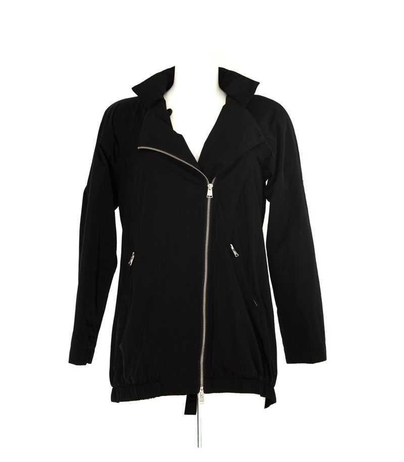 BCBG MAX AZRIA Jacke Parka Gr. XS Leichte Kapuzenjacke Oversize Freizeitjacke – Foto 1