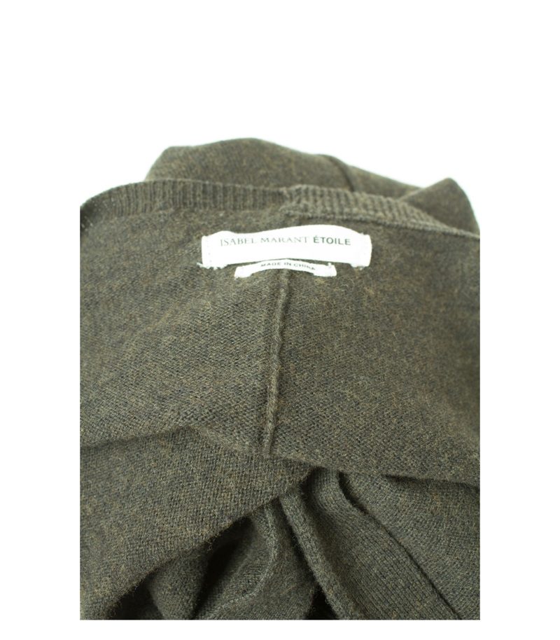 ISABEL MARANT ÉTOILE Damen Strickjacke Pullover & Gr. M Baumwolle Wolle – Foto 5