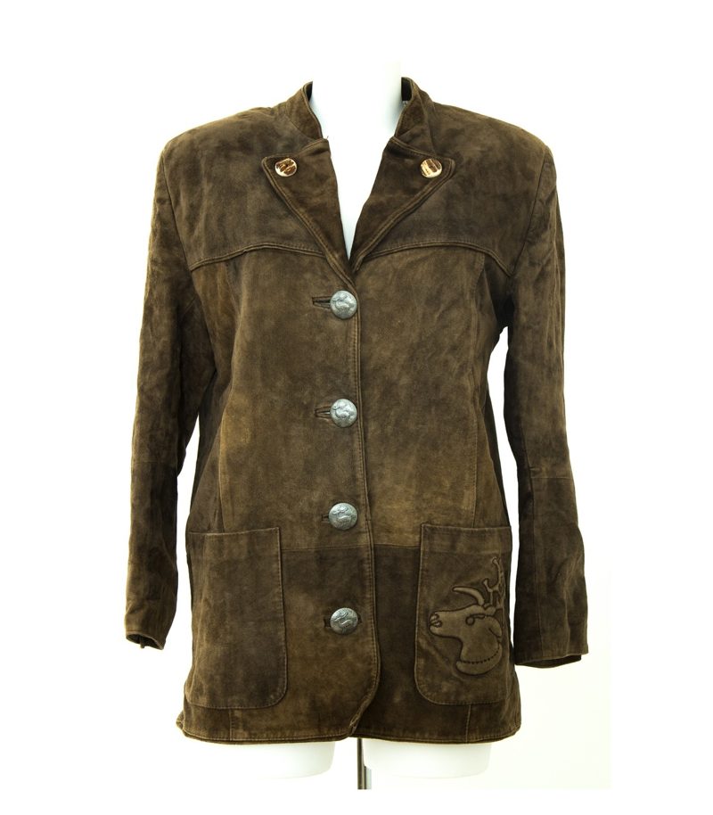Natural Life Landhausmode Lederjacke Trachtenjacke Janker Gr. 38 Leder – Foto 1