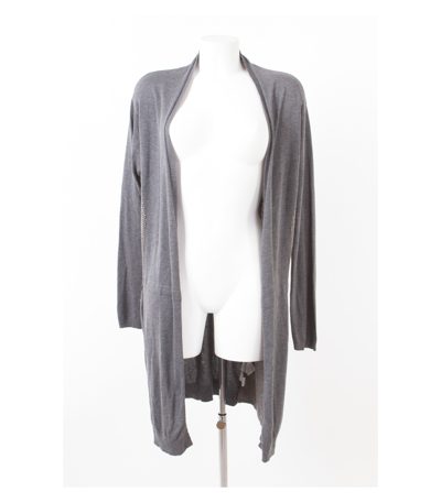 WEEKEND Max Mara Damen Strickjacke Long Pullover & Gr. M Seide Wolle