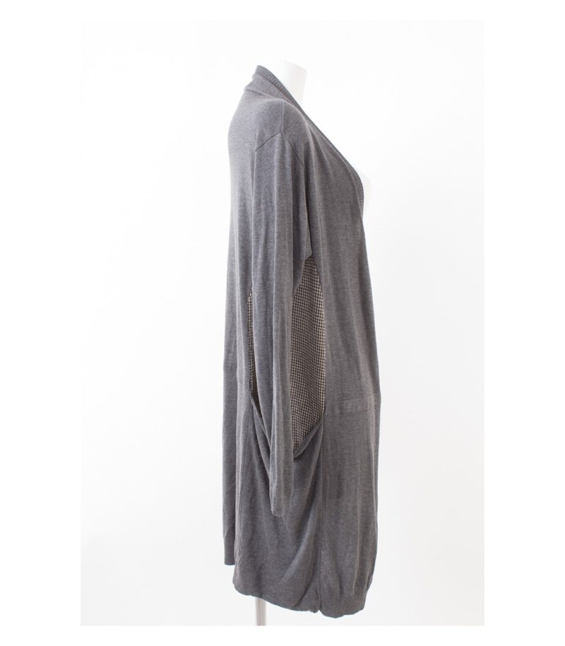 WEEKEND Max Mara Damen Strickjacke Long Pullover & Gr. M Seide Wolle – Foto 2