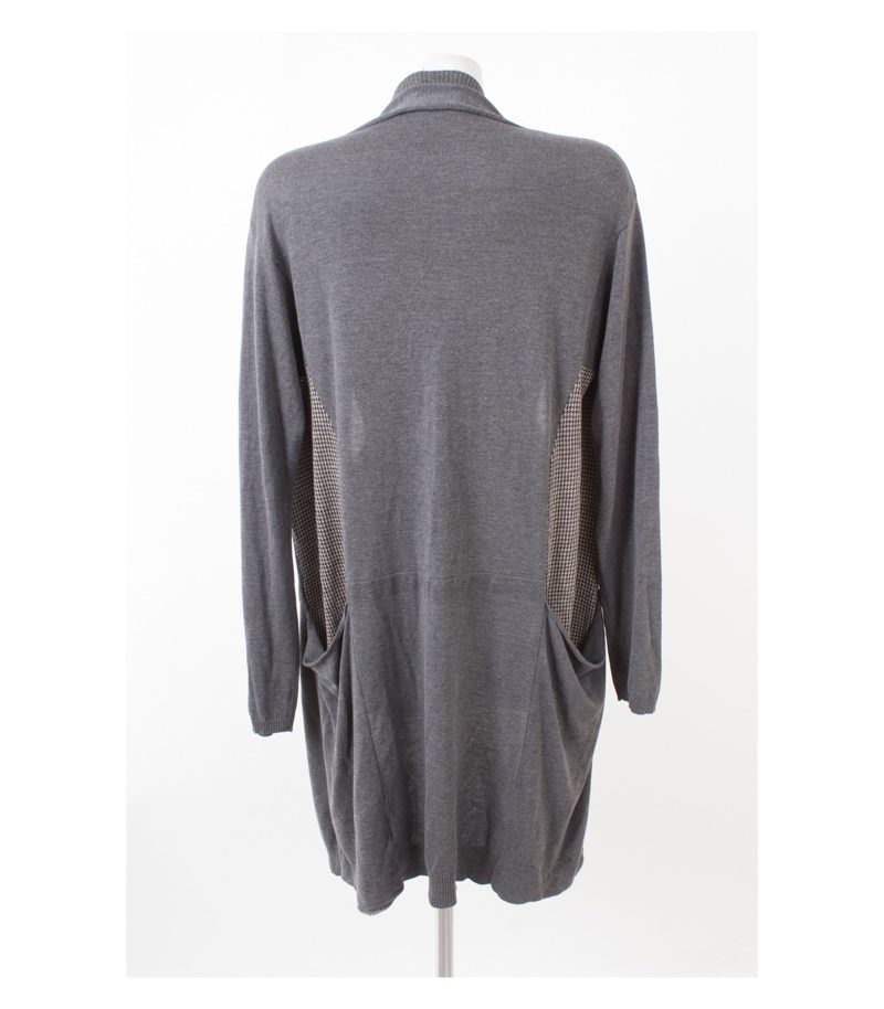 WEEKEND Max Mara Damen Strickjacke Long Pullover & Gr. M Seide Wolle – Foto 4