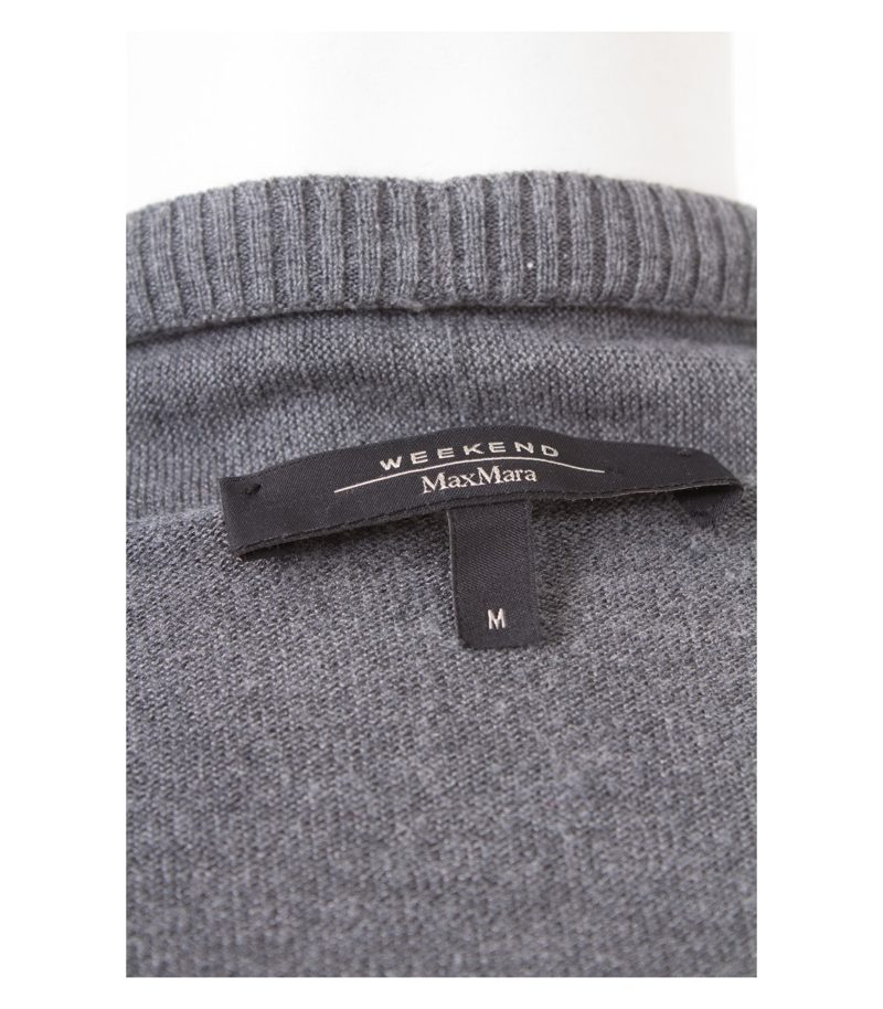 WEEKEND Max Mara Damen Strickjacke Long Pullover & Gr. M Seide Wolle – Foto 5
