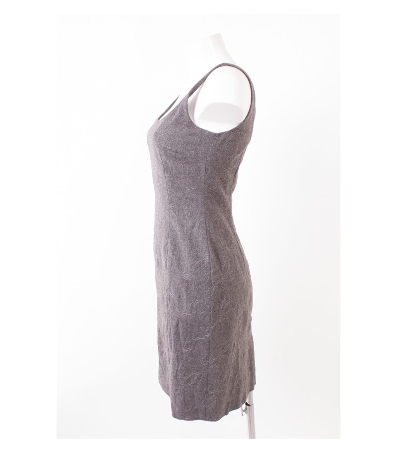 Laurel Damen Kleid Reine Gr. DE 36 Grau Wolle – Foto 3