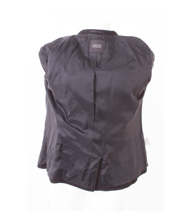 STEFFEN SCHRAUT Damen Jacke Gr. DE 40 Schwarz – Foto 5