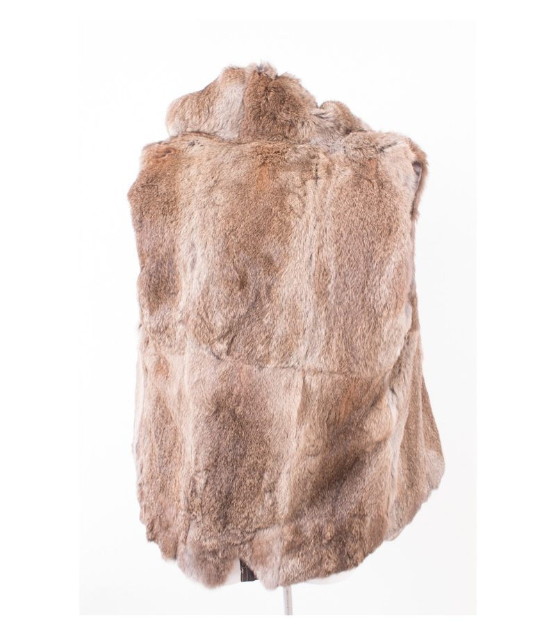 IQ BERLIN Damen Jacke Parka Echtfell - Herausnehmbar Gr. DE 36 Fell Pelz Futter – Foto 6