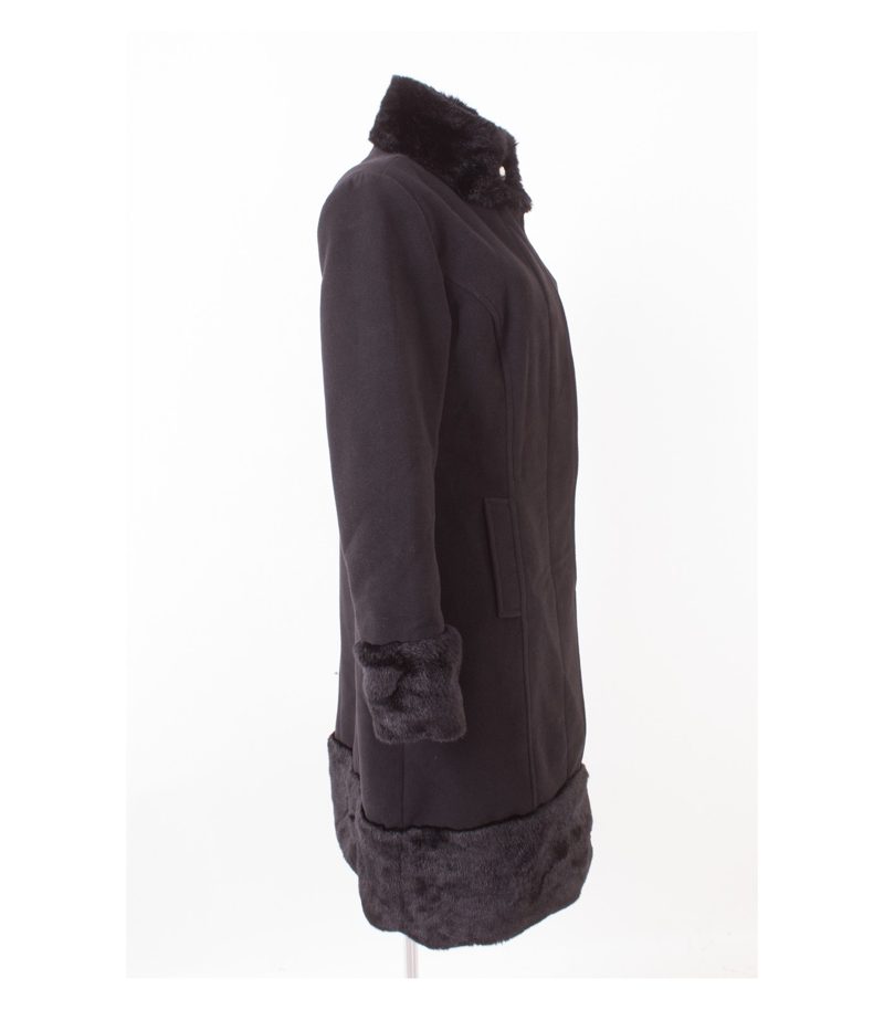 Sarah Kern Damen Mantel Gr. DE 40 Schwarz – Foto 2