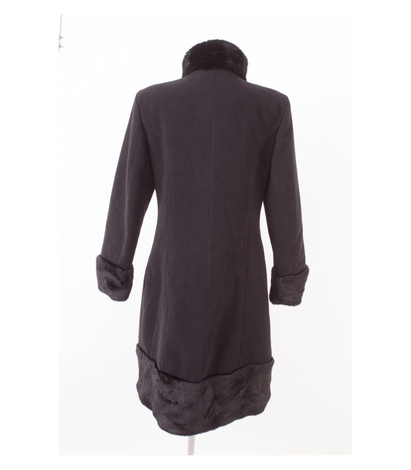 Sarah Kern Damen Mantel Gr. DE 40 Schwarz – Foto 4