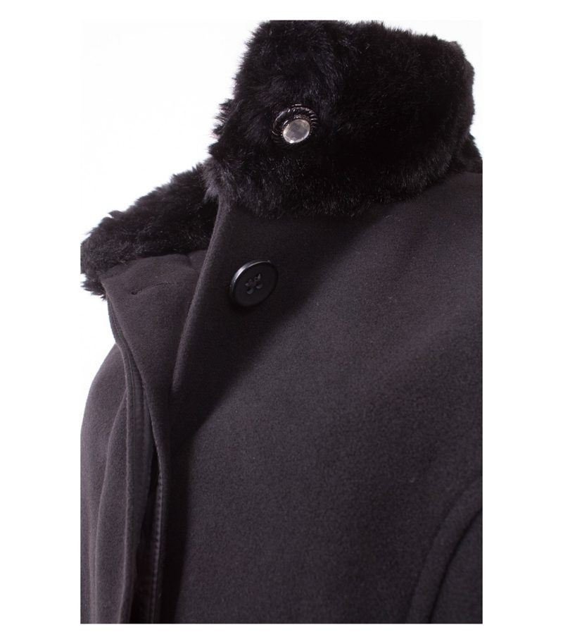 Sarah Kern Damen Mantel Gr. DE 40 Schwarz – Foto 5
