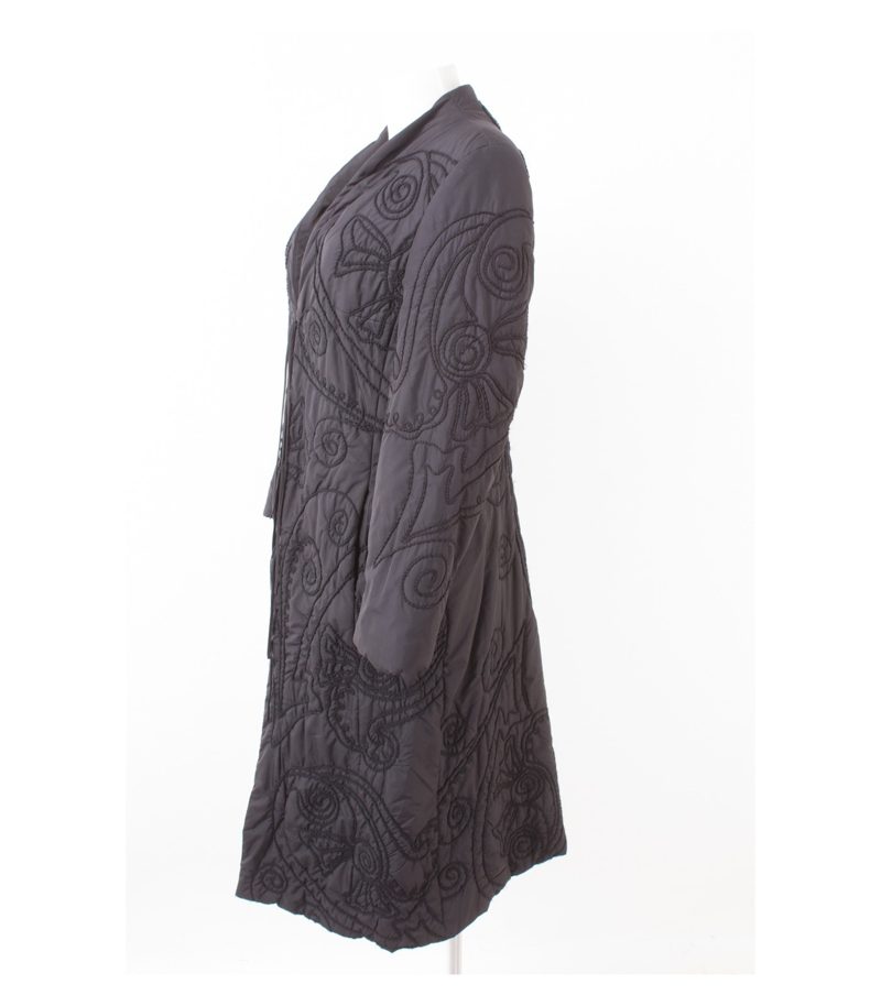 Laurel Damen Mantel Übergangsmantel Gr. DE 40 Schwarz – Foto 3