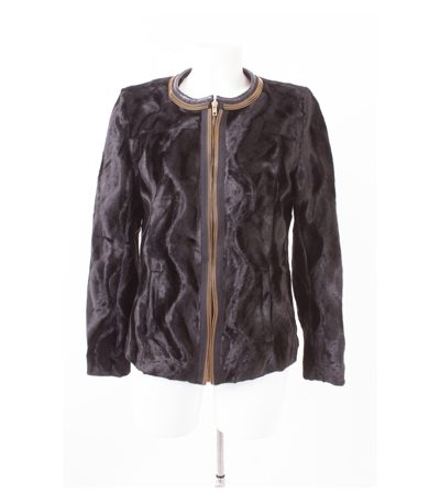 Sarah Kern Damen Oberteil Blazer Gr. DE 38 Kunstfell