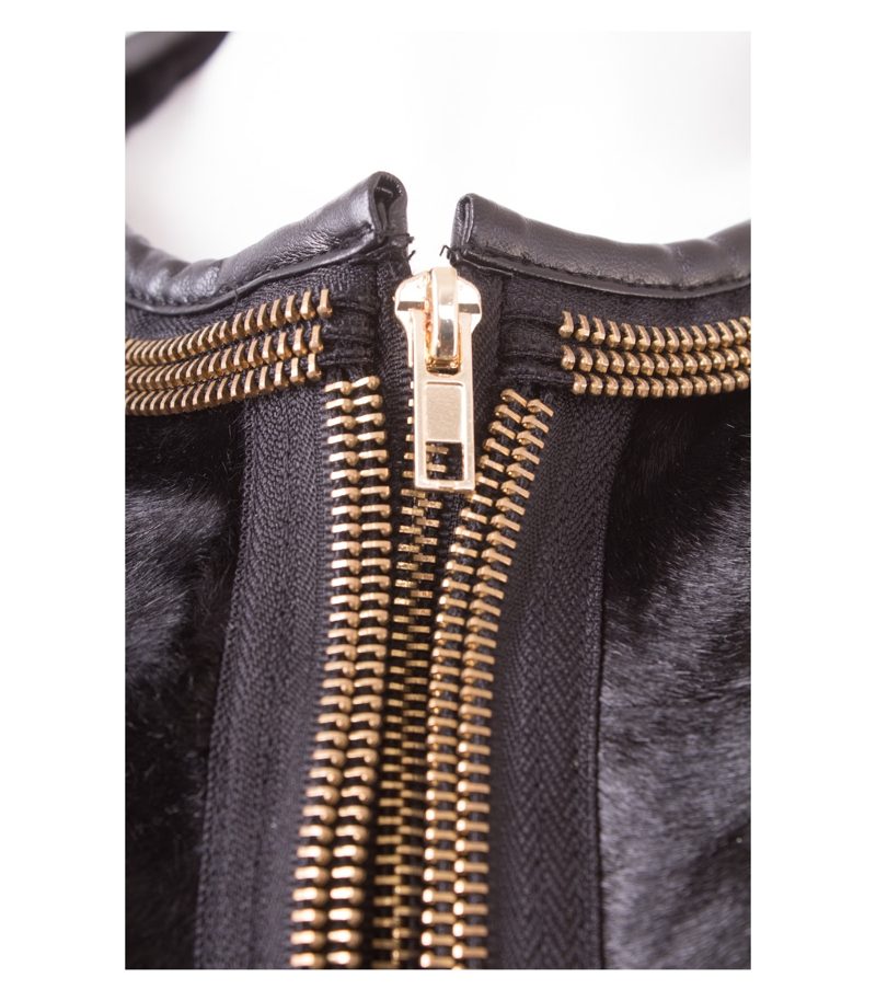 Sarah Kern Damen Oberteil Blazer Gr. DE 38 Kunstfell – Foto 6