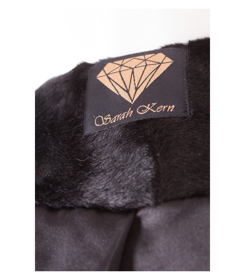 Sarah Kern Damen Oberteil Blazer Gr. DE 38 Kunstfell – Foto 8