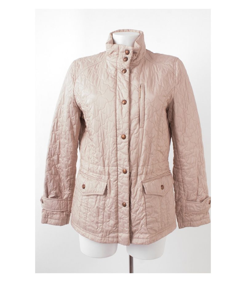 POMPÖÖS Damen Jacke Steppjacke Gr. DE 40 – Foto 1