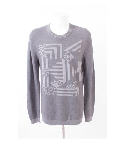 TIGER OF SWEDEN Herren Pullover Reine Gr. M Grau Merino Wolle Neu