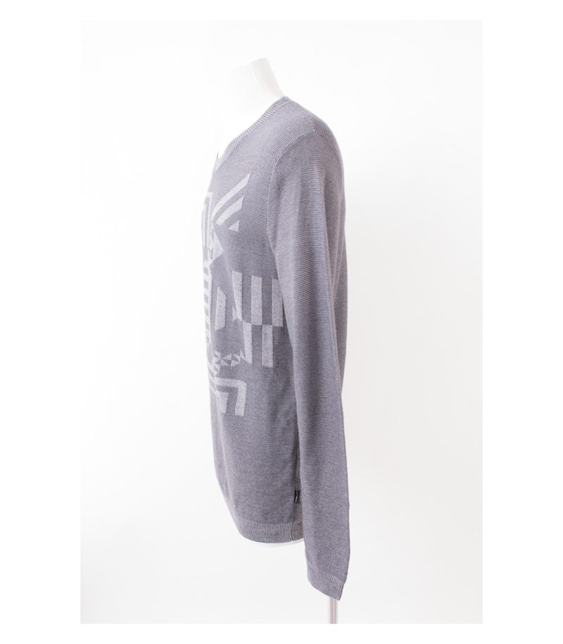 TIGER OF SWEDEN Herren Pullover Reine Gr. M Grau Merino Wolle Neu – Foto 2