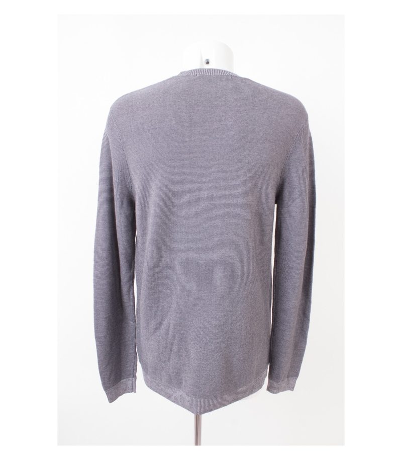 TIGER OF SWEDEN Herren Pullover Reine Gr. M Grau Merino Wolle Neu – Foto 4