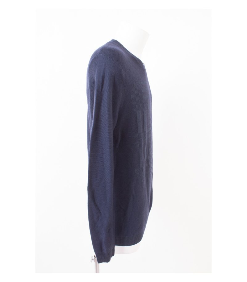 TIGER OF SWEDEN Herren Pullover Reine Gr. M Blau Merino Wolle Neu – Foto 2