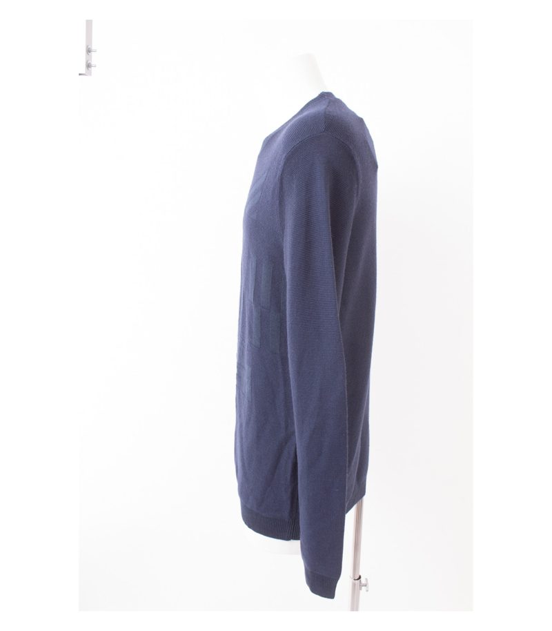 TIGER OF SWEDEN Herren Pullover Reine Gr. M Blau Merino Wolle Neu – Foto 3