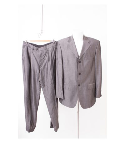 ZARA Herren Anzug Hose Sakko Gr. 52 Grau