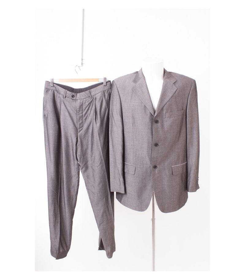 ZARA Herren Anzug Hose Sakko Gr. 52 Grau – Foto 1