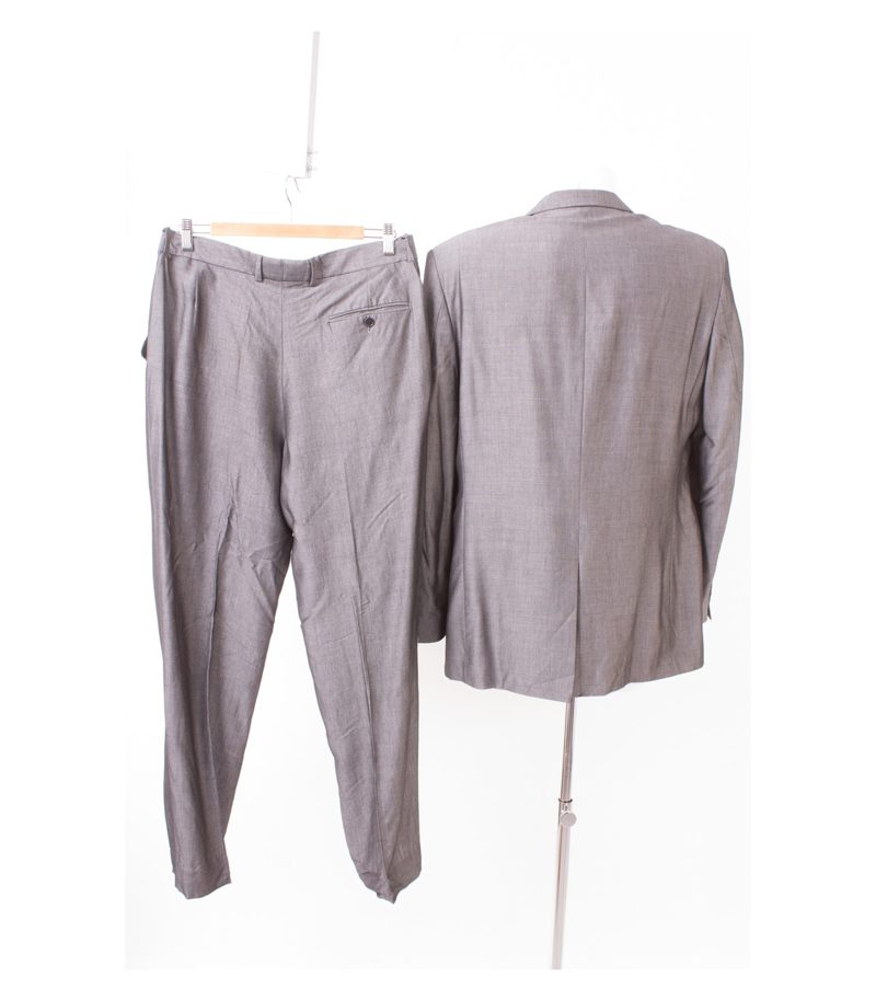 ZARA Herren Anzug Hose Sakko Gr. 52 Grau – Foto 2