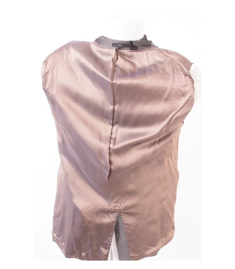 ZARA Herren Anzug Hose Sakko Gr. 52 Grau – Foto 4