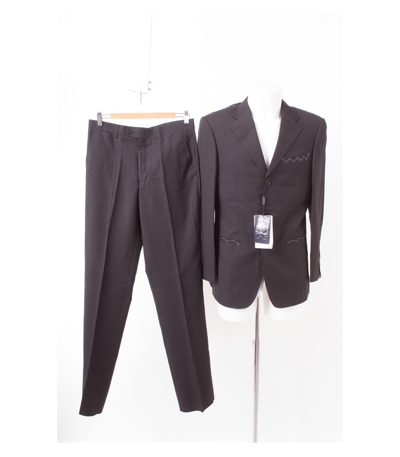 Herren Anzug Sakko Hose Gr. 48 Super 120´S Wolle Neu