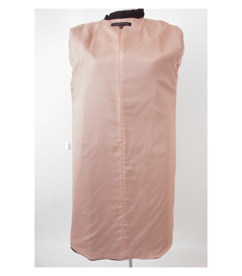 Alessandro Dell'Acqua Damen 3/4-Ärmel Mantel & Gr. IT 44 DE 38 Wolle Seide – Foto 5