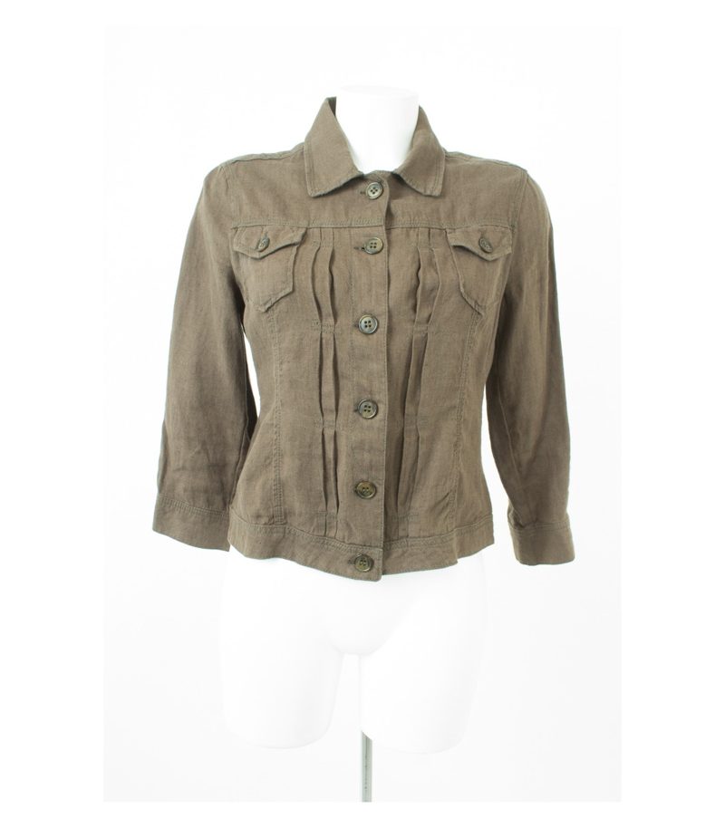 LAWRENCE GREY Damen 3/4 - Ärmel Sommerjacke Gr. M 100% Leinen – Foto 1