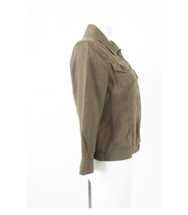 LAWRENCE GREY Damen 3/4 - Ärmel Sommerjacke Gr. M 100% Leinen – Foto 2