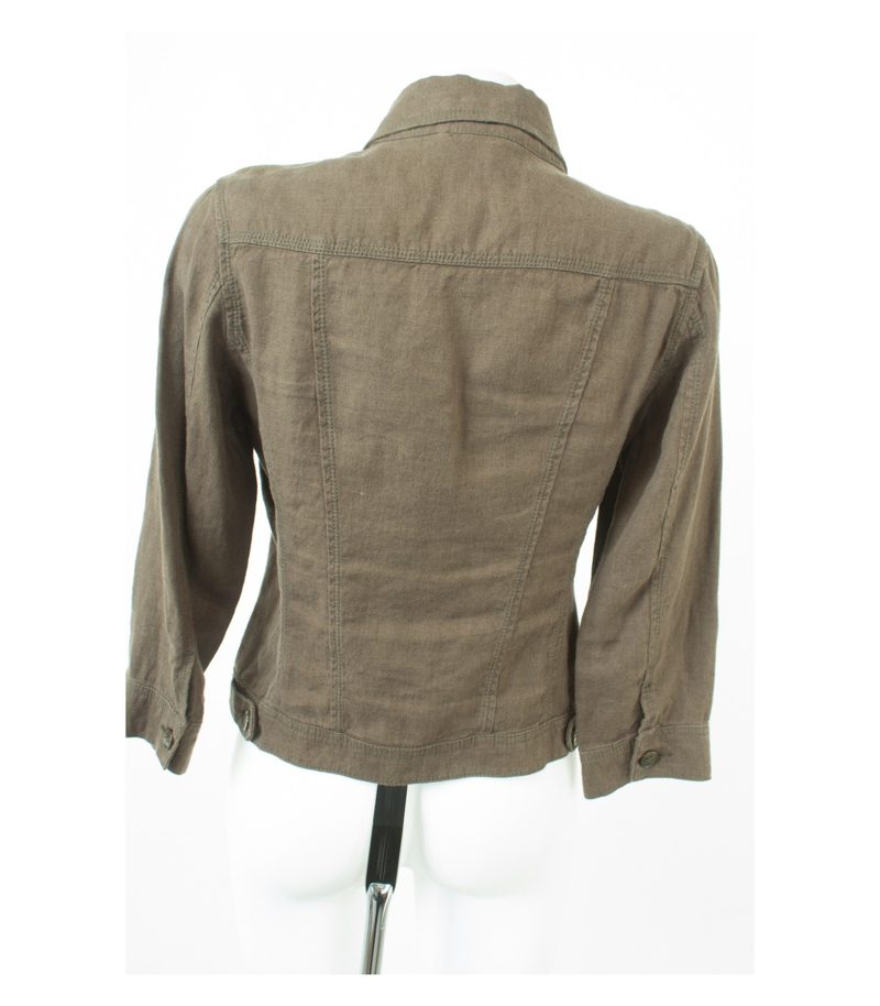LAWRENCE GREY Damen 3/4 - Ärmel Sommerjacke Gr. M 100% Leinen – Foto 4